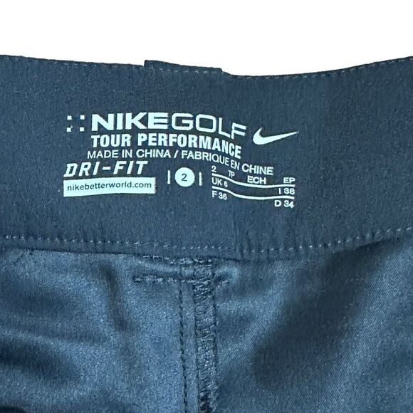 Nike Golf Womens Tech Skort Mid Rise Black Size 2 - Picture 6 of 9